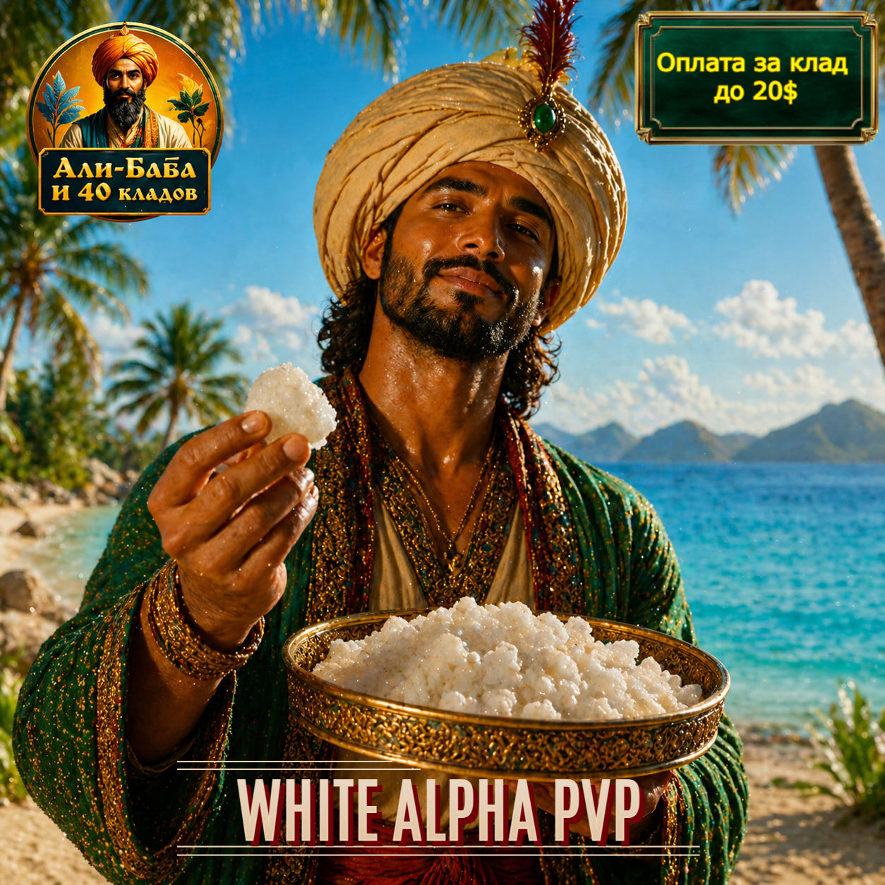 РБ White Alpha-PVP💎